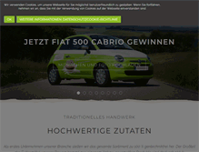 Tablet Screenshot of gourmetfein.com